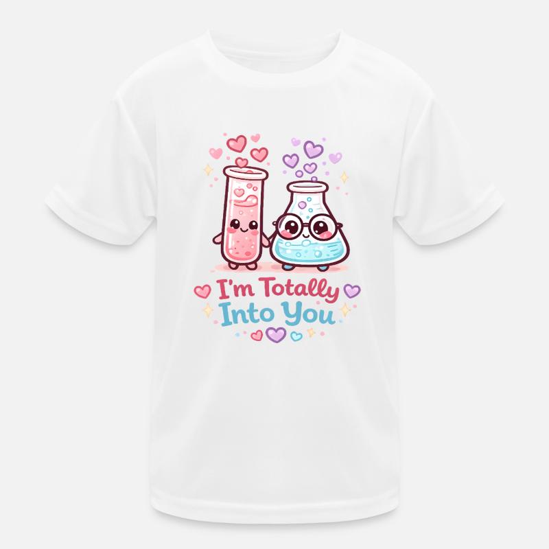 Ich stehe total auf euch Beaker Duo Kinder Funktions-T-Shirt