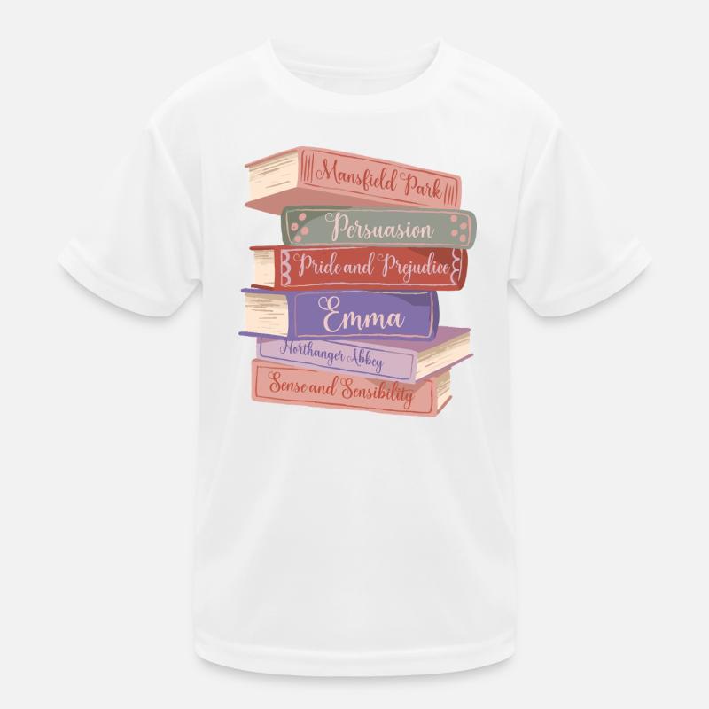 Jane Austens Romane V Kinder Funktions-T-Shirt