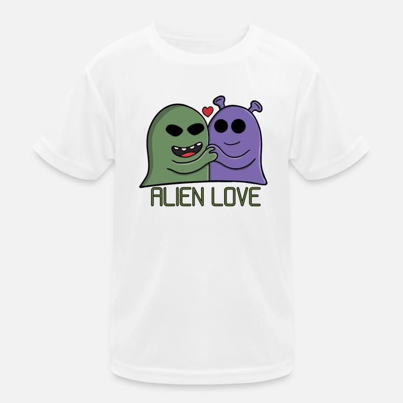 Alien Love Duo Kids Functional T-Shirt