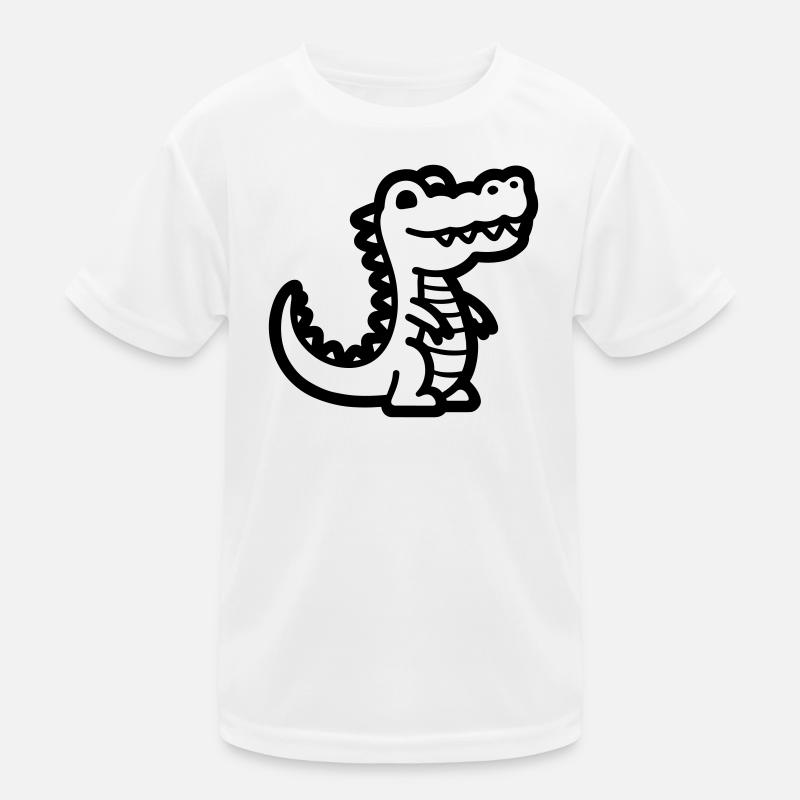 Alligator Kinder Funktions-T-Shirt