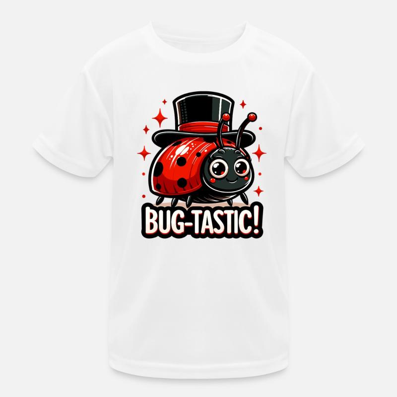 Bug-Tastic: Ladybug Zauberhut Kinder Funktions-T-Shirt