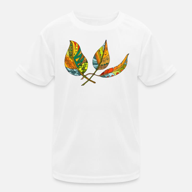 feuilles T-shirt sport Enfant