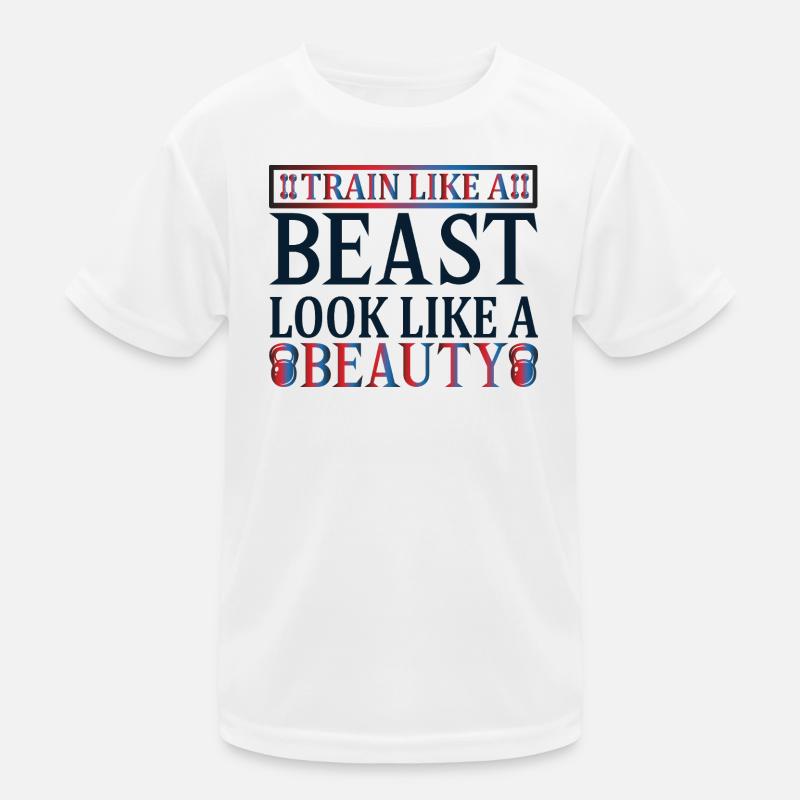 Train beast look beauty Kinder Funktions-T-Shirt