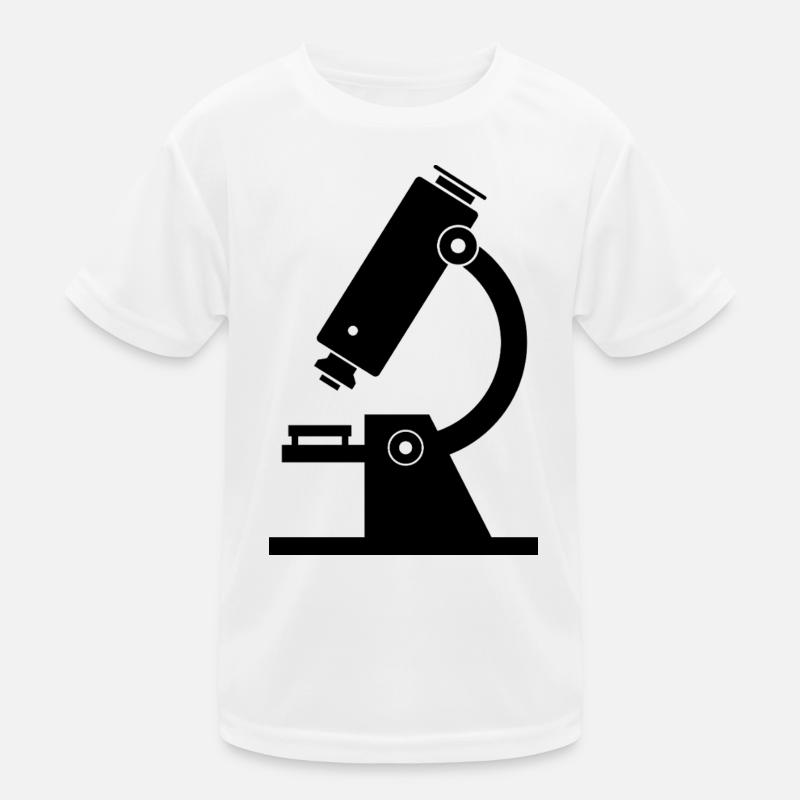 Mikroskop Kinder Funktions-T-Shirt