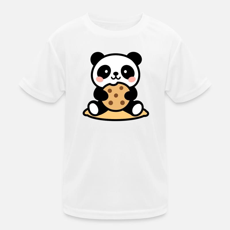 Panda kawaii gourmand - design mignon T-shirt sport Enfant