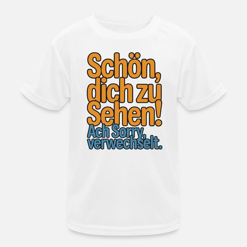 Content de te voir - désolé, je suis perdu. T-shirt sport Enfant
