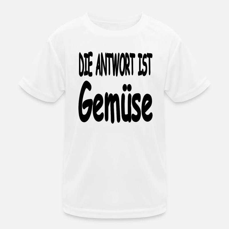 Gemüse Kinder Funktions-T-Shirt