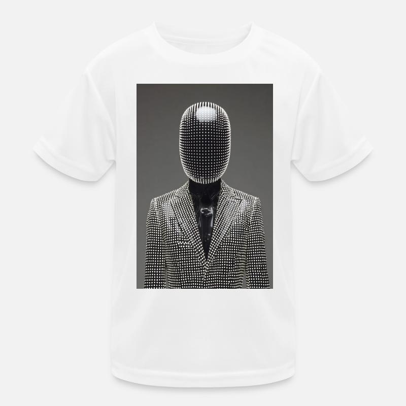 Dotgrid LED Suit Kids Functional T-Shirt