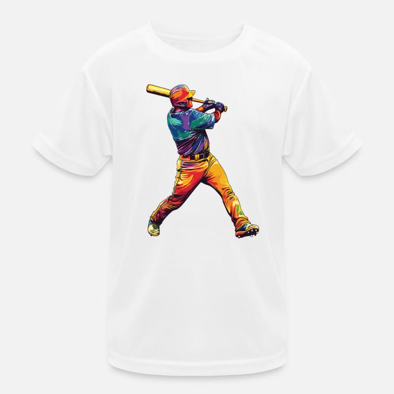 Baseball Strike Kids Functional T-Shirt