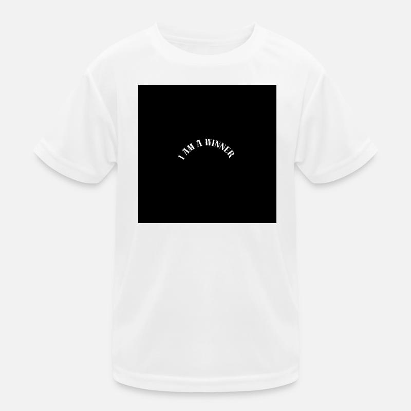 Ich bin ein Gewinner Kinder Funktions-T-Shirt