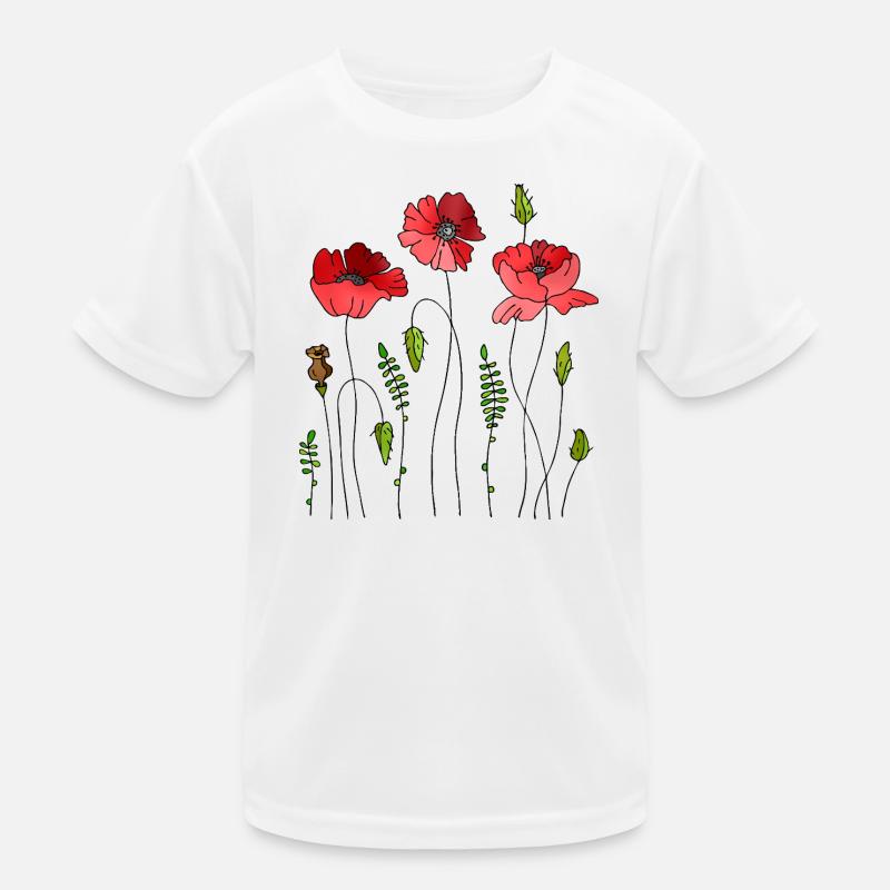 Fleur T-shirt sport Enfant