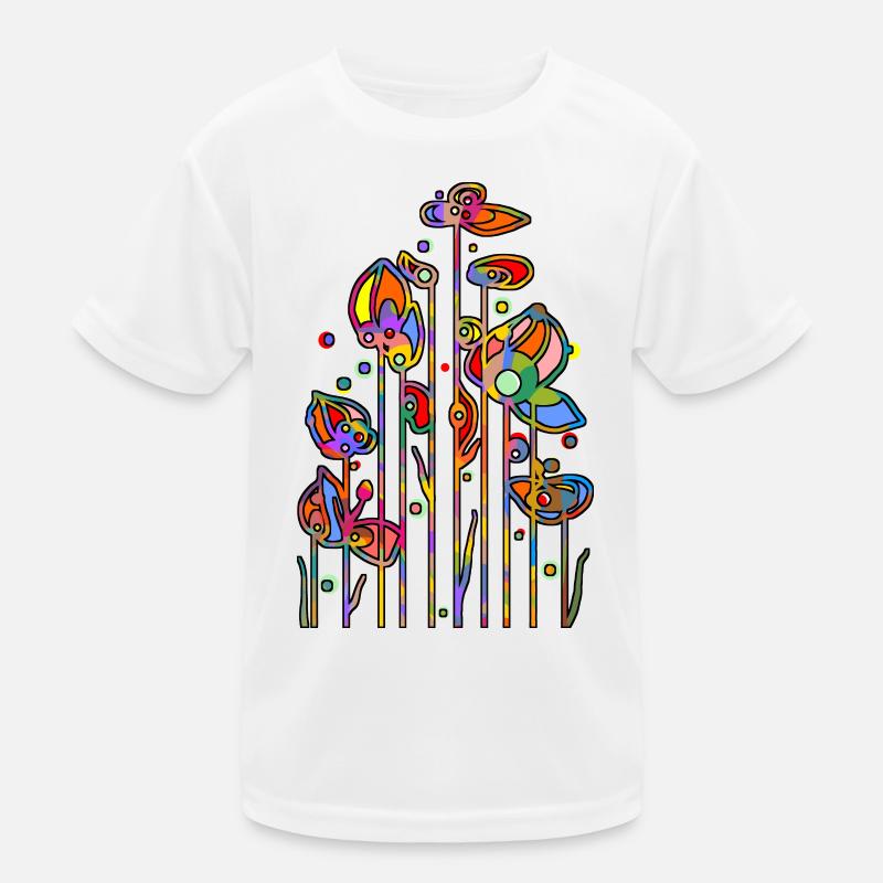 Fleur T-shirt sport Enfant