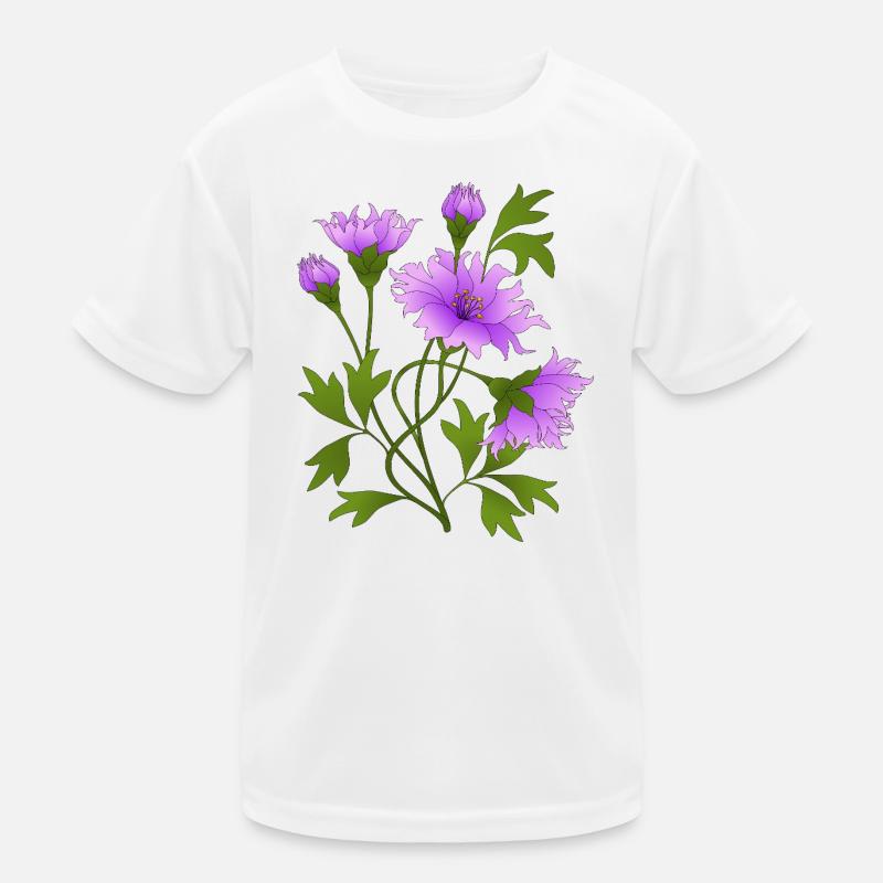 Fleur T-shirt sport Enfant