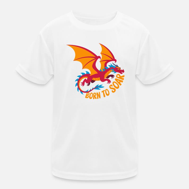 Né pour décoller : deltaplane T-shirt sport Enfant