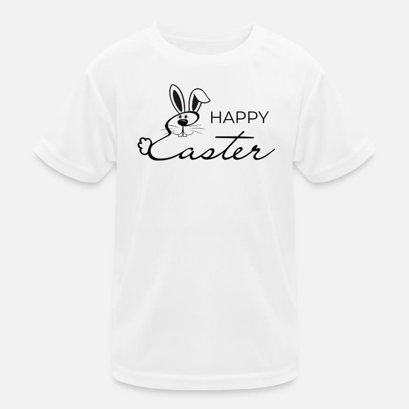 Happy Easter Kids Functional T-Shirt