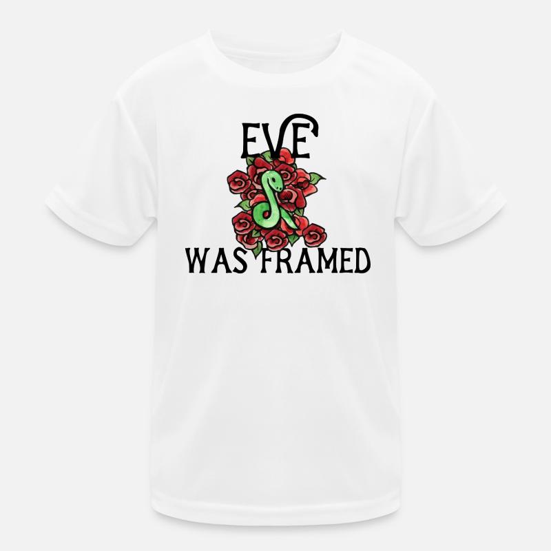 Emerald Serpent Among Roses Kids Functional T-Shirt