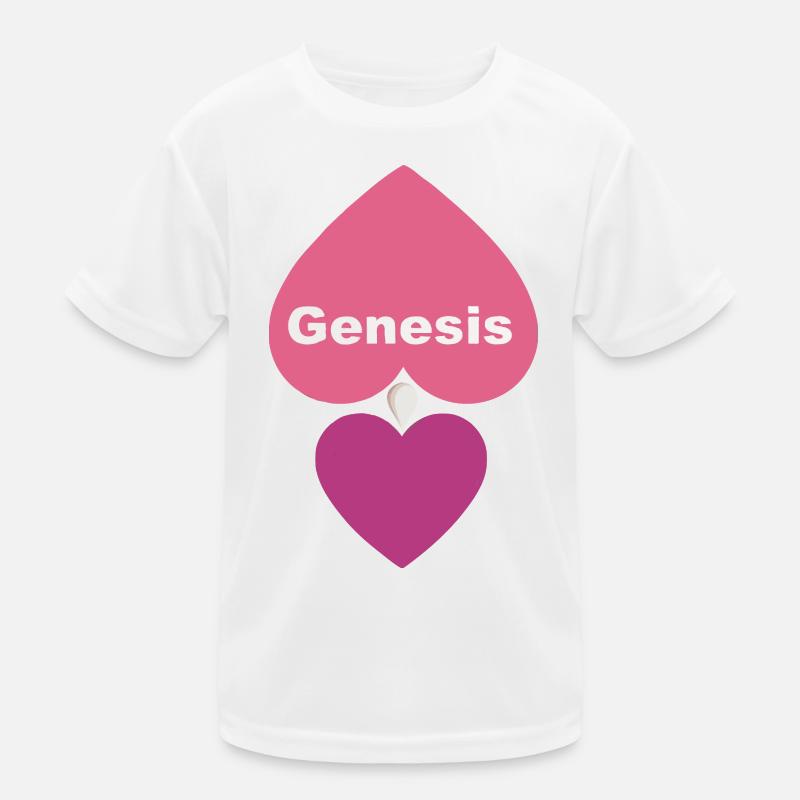 Conception Heart Design Kids Functional T-Shirt