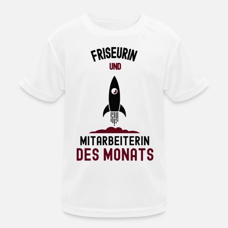 Employé du mois Coiffeur Coiffeur T-shirt sport Enfant