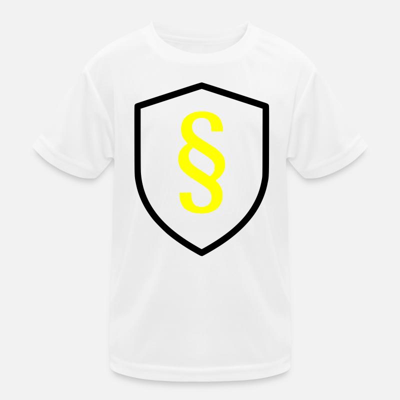 Paragraph Shield Law Kids Functional T-Shirt
