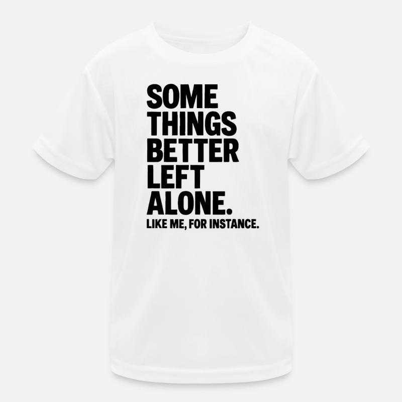Lustiger Spruch Introvertierte Nerds Geschenkidee Kinder Funktions-T-Shirt
