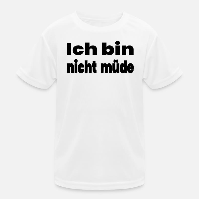 Müde Kinder Funktions-T-Shirt