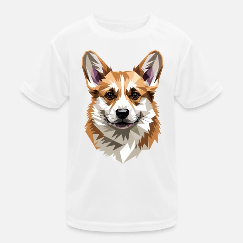 Corgi Welsh Corgi Cardigan Hund Süß Waliser Corgis Kinder Funktions-T-Shirt