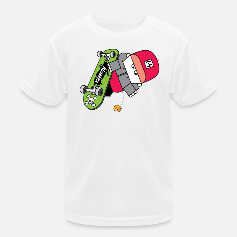 Graphique néon Skate Panda T-shirt sport Enfant