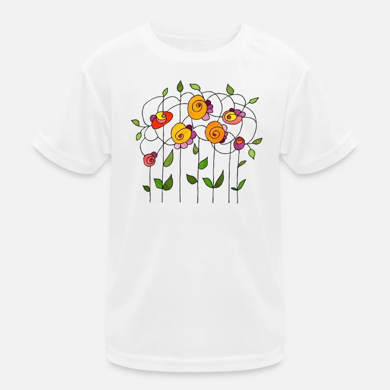 Fleur T-shirt sport Enfant