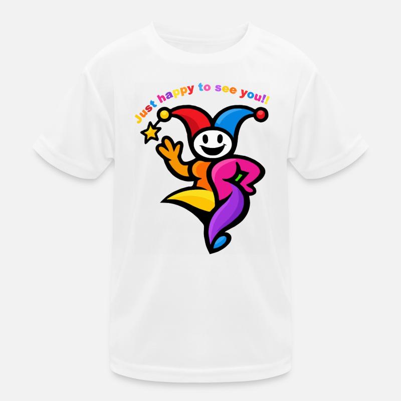 Danse du Bouffon Coloré T-shirt sport Enfant