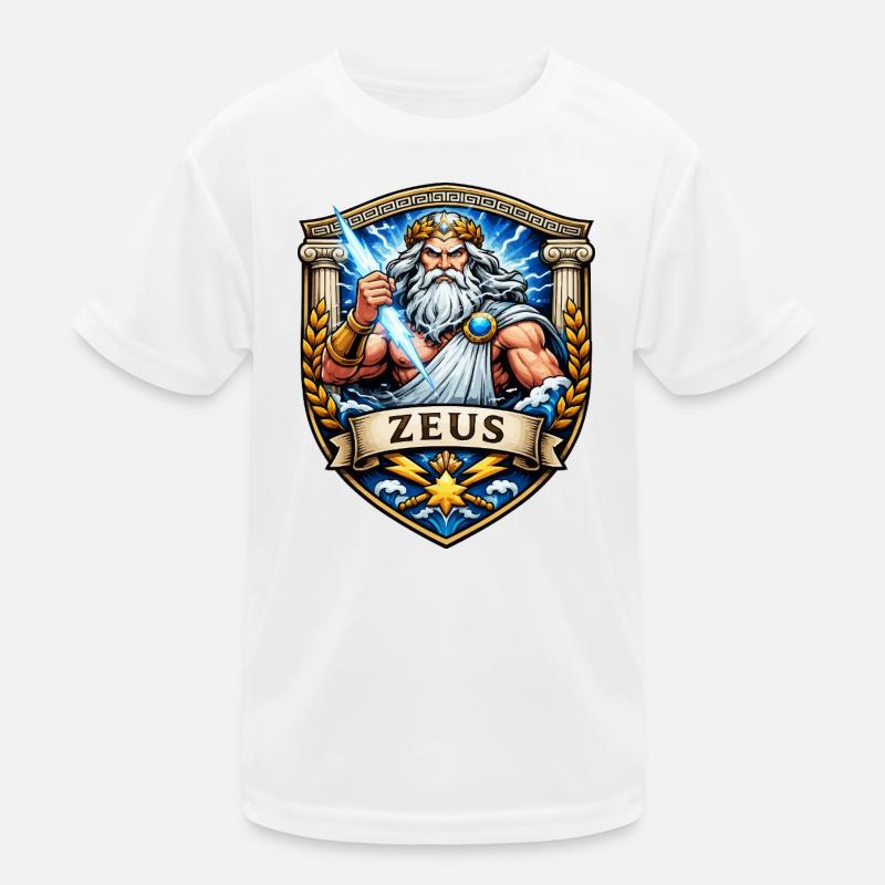 Bouclier d’Orage Zeus T-shirt sport Enfant