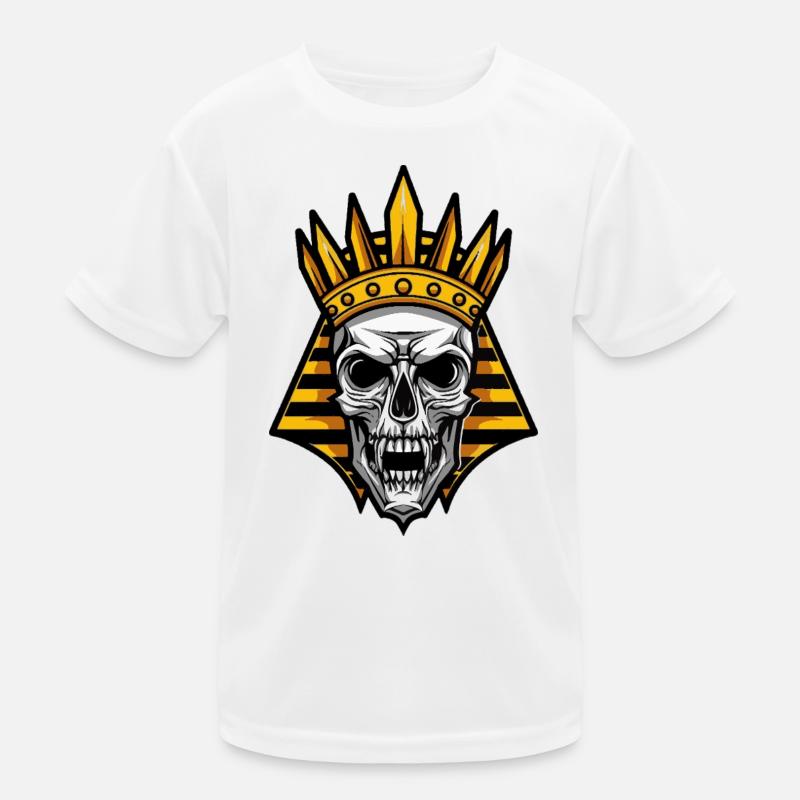 Pharaoh Skull Kids Functional T-Shirt