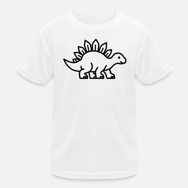 Stegosaurus Kinder Funktions-T-Shirt