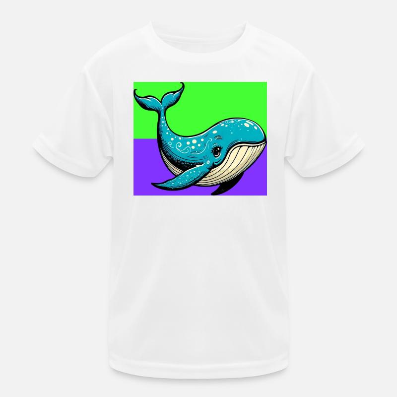 whale Kids Functional T-Shirt