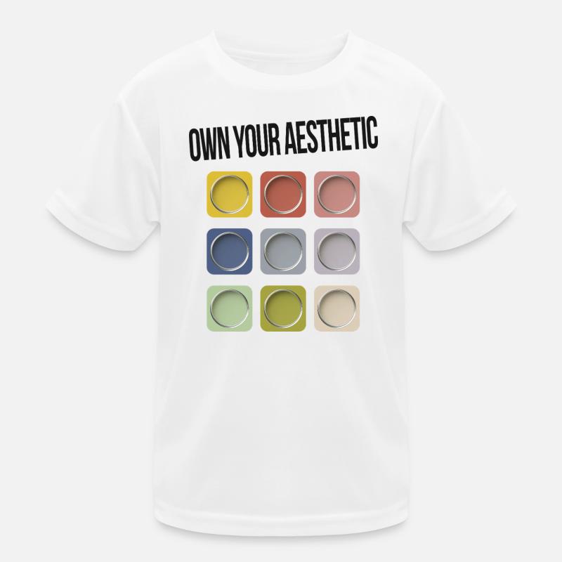 Assumez votre esthétique – Déclaration moderne T-shirt sport Enfant
