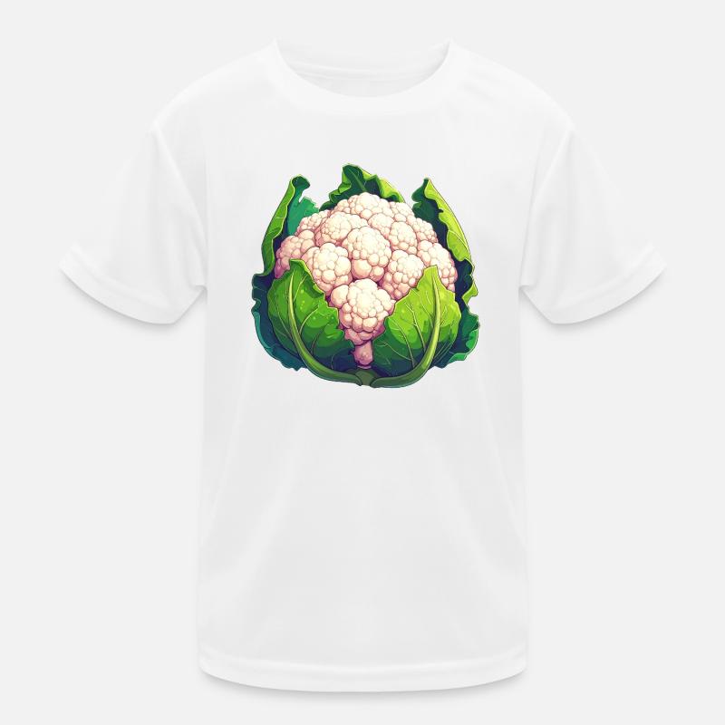 Blumenkohl Kinder Funktions-T-Shirt