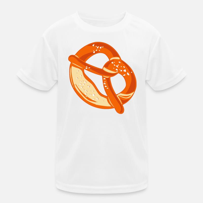 Brezel Kinder Funktions-T-Shirt