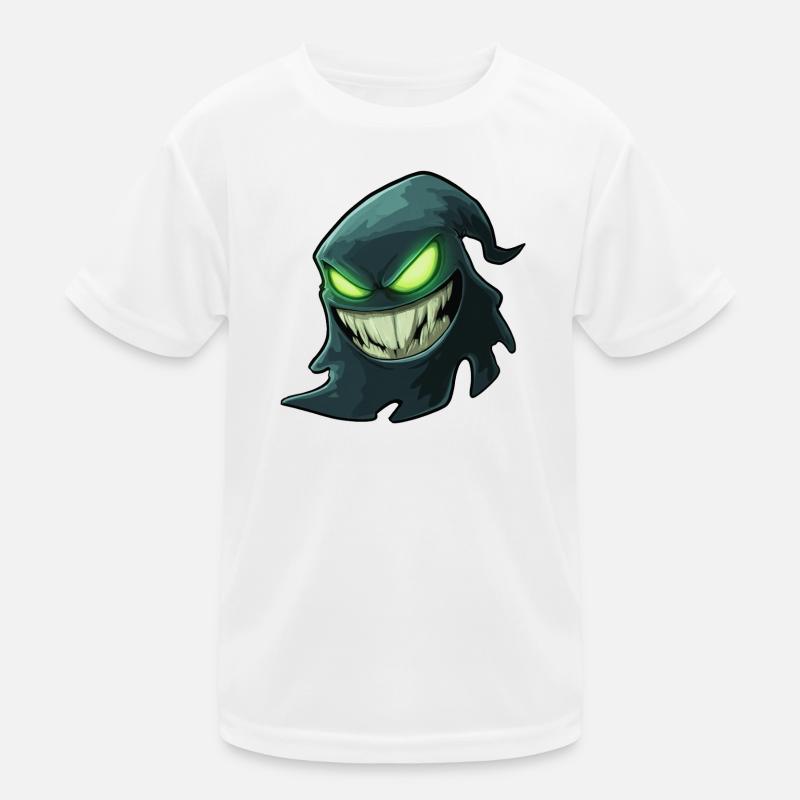 Geist, Halloween-Geist, Gruseliger Geist Kinder Funktions-T-Shirt