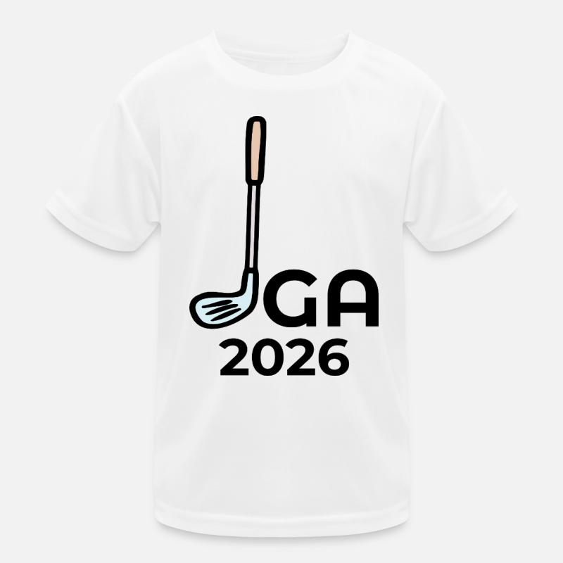 JGA 2026 GOLF GAME WEDDING Kids Functional T-Shirt