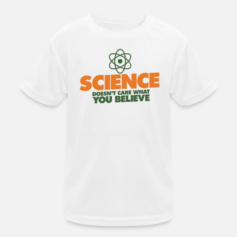 La science avant la croyance T-shirt sport Enfant