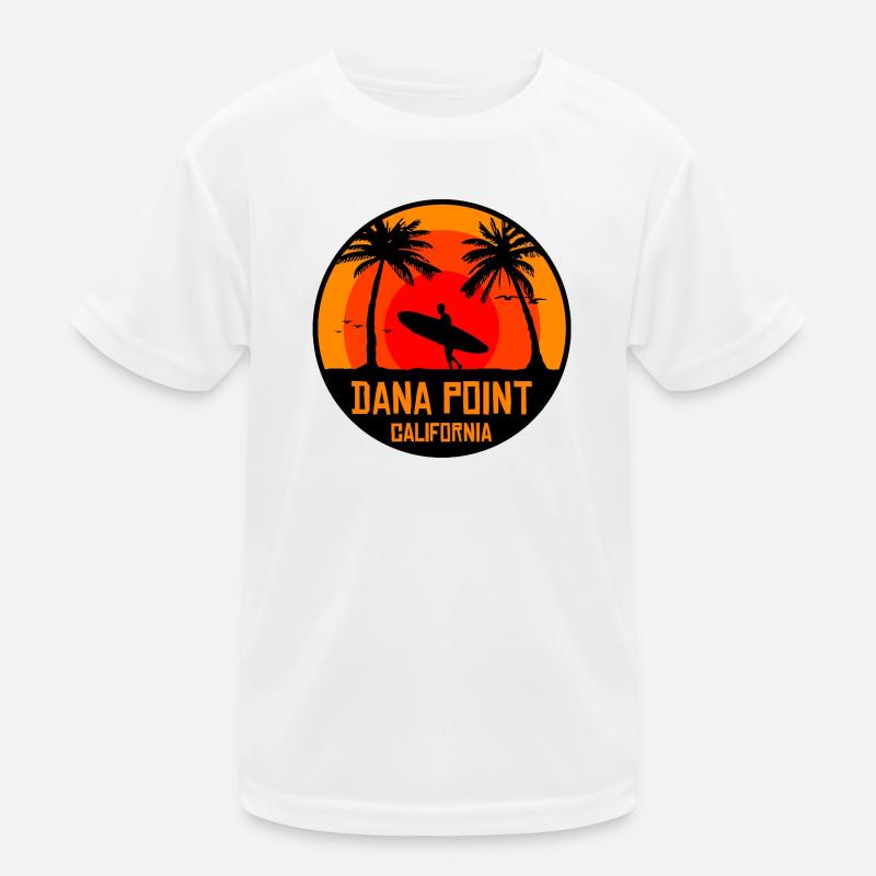 Coucher de soleil sur les surfs de Dana Point T-shirt sport Enfant
