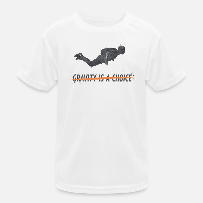 Dive Into Gravity: A Choice Kids Functional T-Shirt