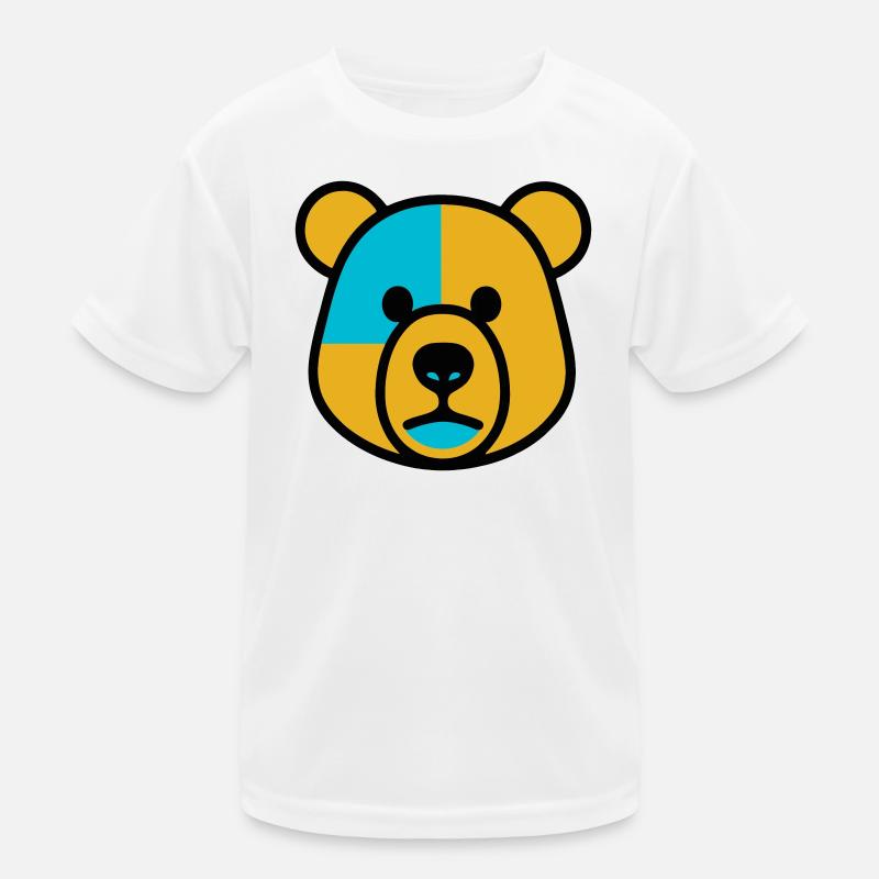 Cute Bear Kids Functional T-Shirt