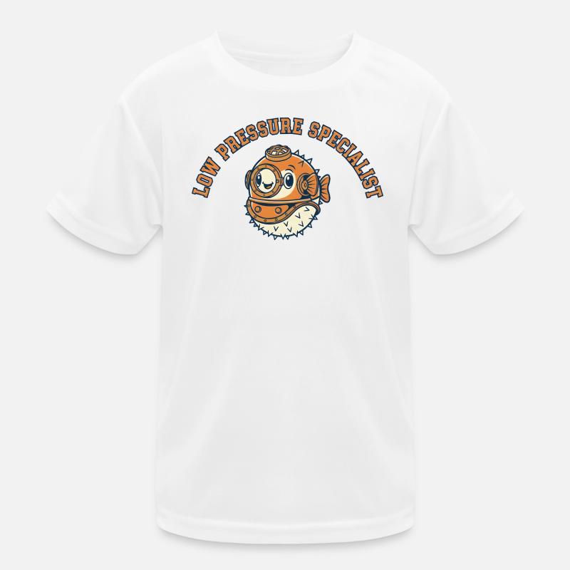 Low Pressure Specialist Pufferfish Kids Functional T-Shirt