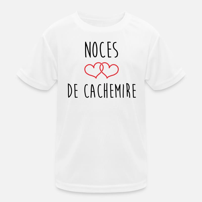 Noces de cachemire 47 ans de mariage T-shirt sport Enfant