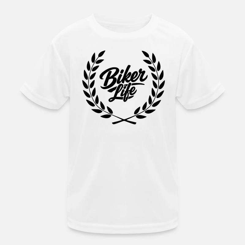 Biker Life Kids Functional T-Shirt