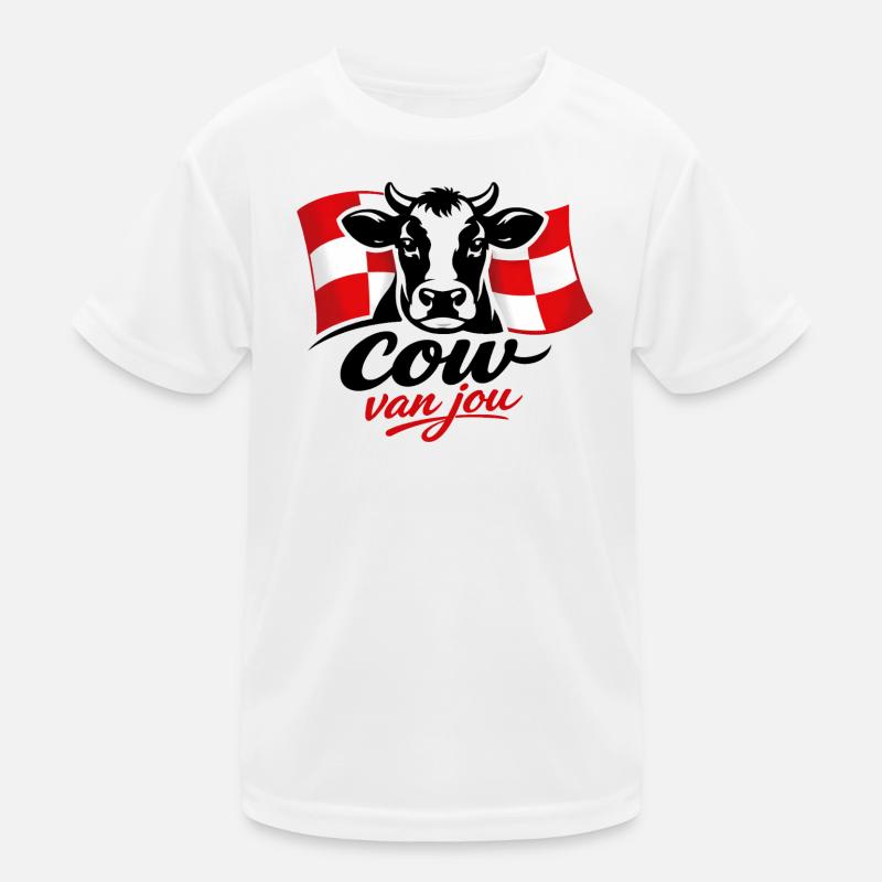cow from you Kids Functional T-Shirt