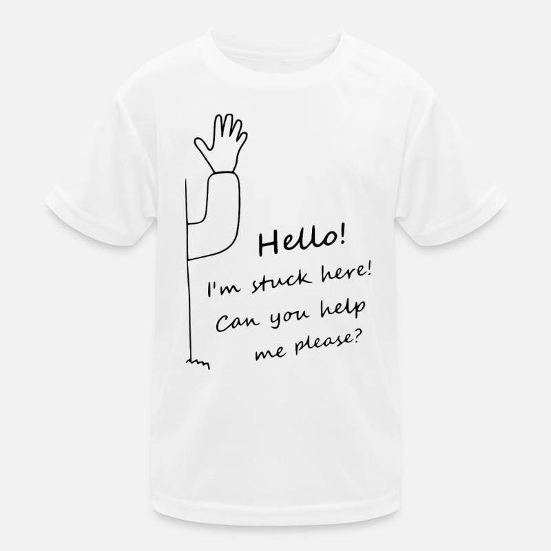 Hello, im Stück here, can you help me please Kids Functional T-Shirt