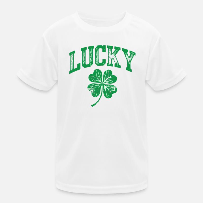 Arche du trèfle chanceux T-shirt sport Enfant