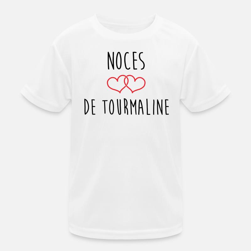 Turmalin-Hochzeit 52 Jahre Ehe Kinder Funktions-T-Shirt