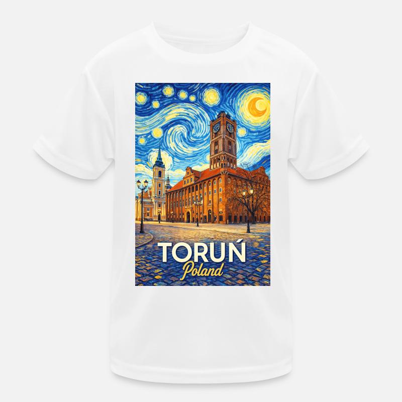 Toruń, Polen Kinder Funktions-T-Shirt